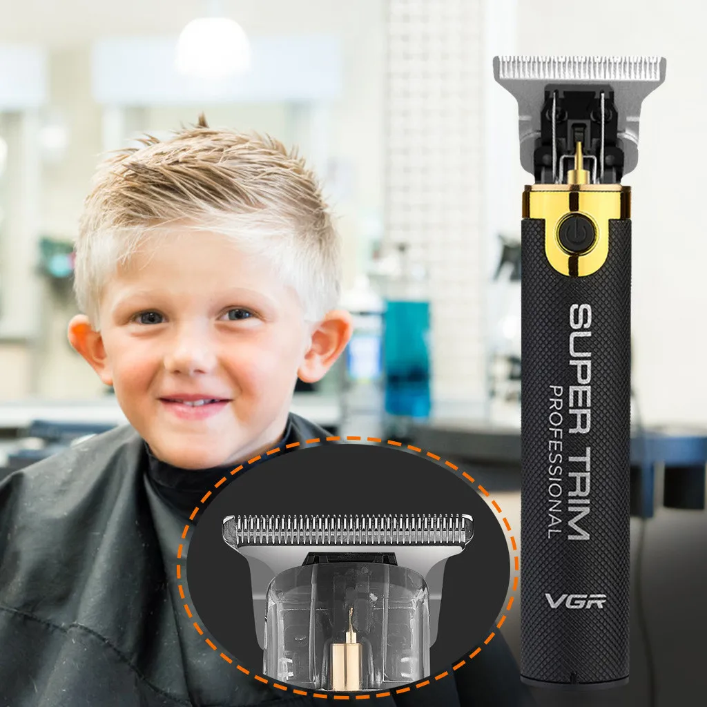 Машинка для стрижки волос VGR в стиле ретро |
