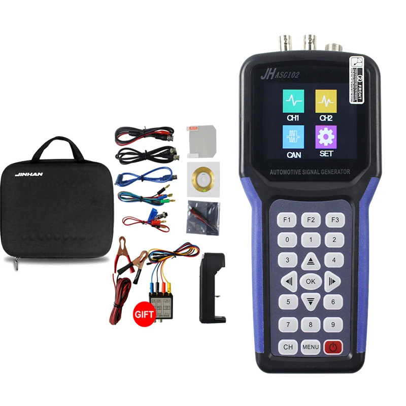 JinHan ASG102 автомобильный генератор сигналов тестирование с Can линией 2 канала Форма