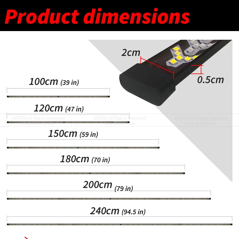 Светодиодная задняя дверь XINFOK 12 В 24 постоянного тока Красный Янтарный пикап
