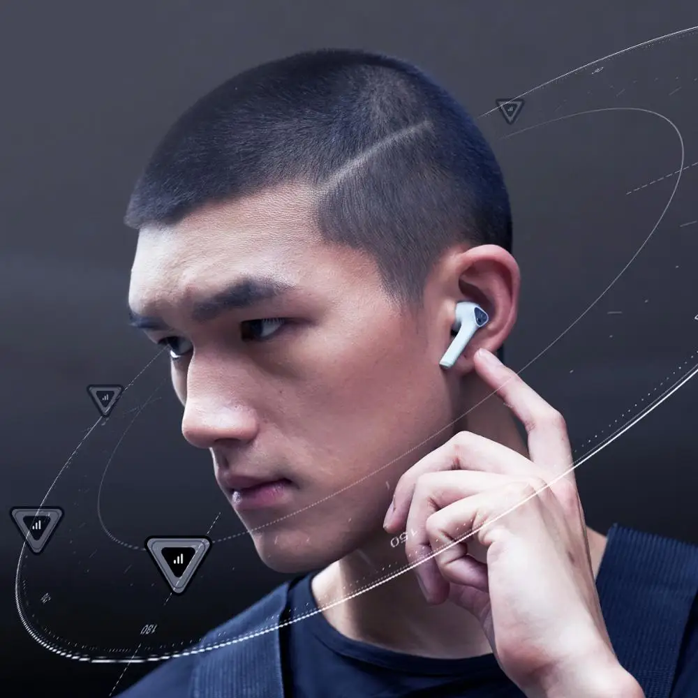 

Flydigi Cyberfox T1 True Wireless Bluetooth-compatible Headset PUBG Low Latency Game Music Long Battery Life Noise Reduction