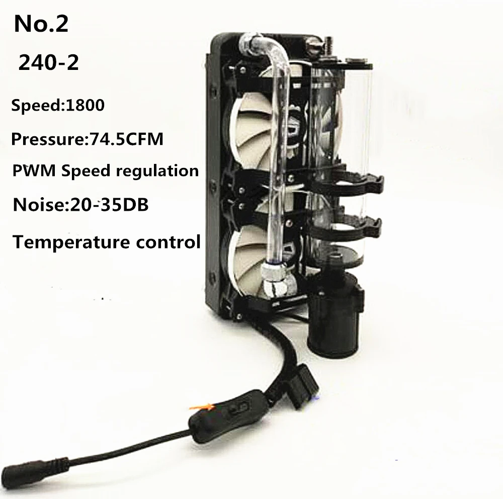 Самодельный насос для водоохлаждающей трубы обновление 240/360 PWM контроль скорости