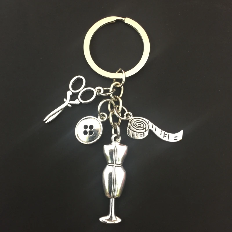 1 шт. швейная машина ножницы для ленты мера брелок делает одежду дизайнерский