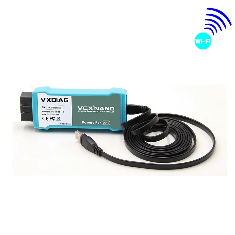 VXDIAG VCX Nano для Ford/Mazda 2 в 1 с IDS OBD OBD2 wifi автомобильный диагностический инструмент Поддержка автомобиля до года многоязычный