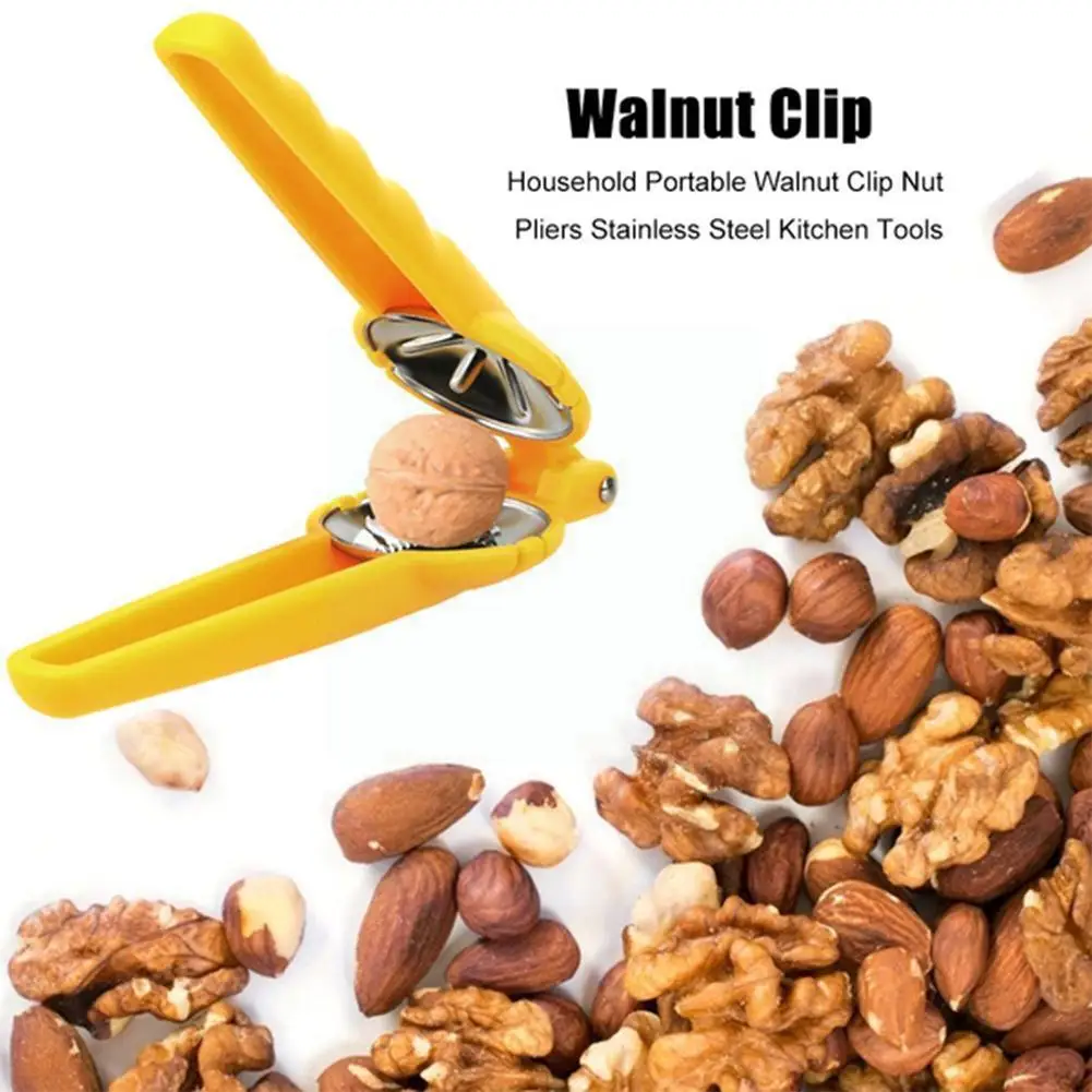 

Steel Walnut Pliers 2 In 1 Quick Chestnut Opener Nut Clips Tools Nutcracker Kitchen Metal Sheller Cutter Gadgets B6p2