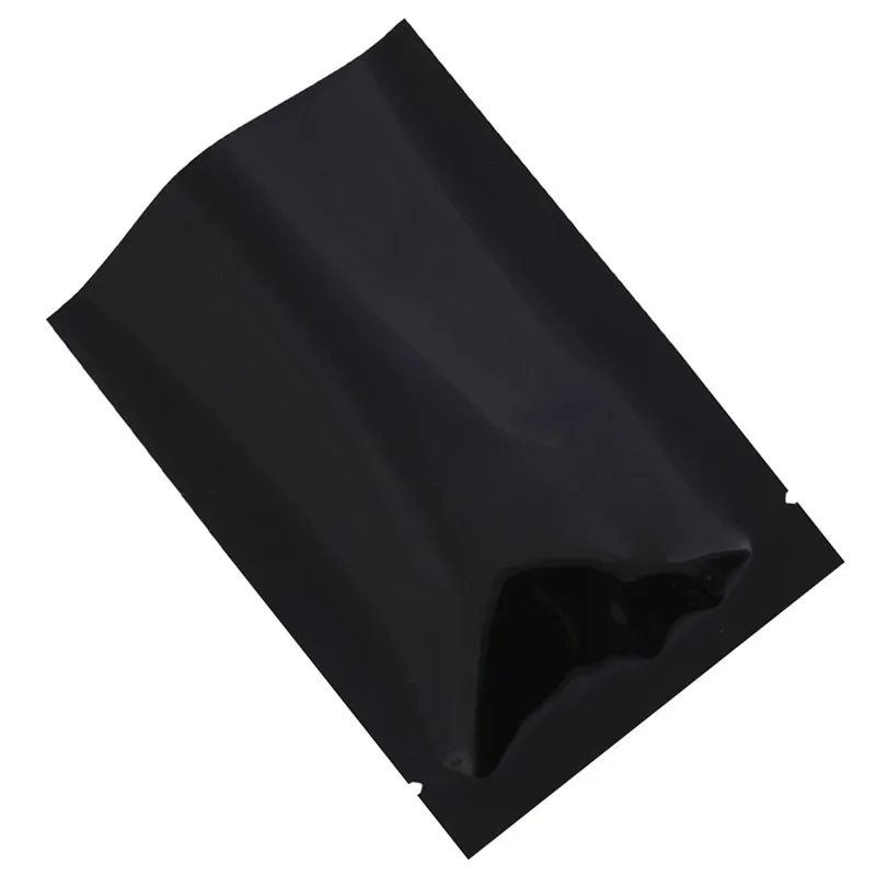 100 шт./лот вакуумная упаковка из алюминиевой фольги с открытым верхом красная