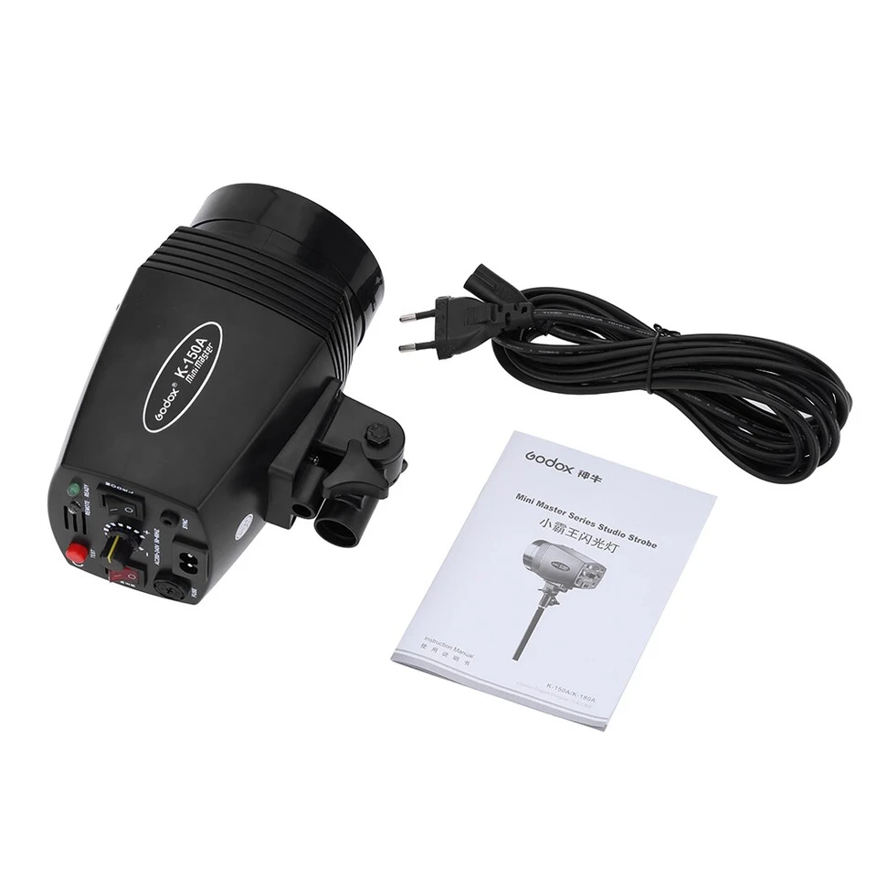 

GODOX K-150A 150Ws Portable Mini Master Studio Flash Lighting Photo Gallery Mini Flash (Godox K150A)