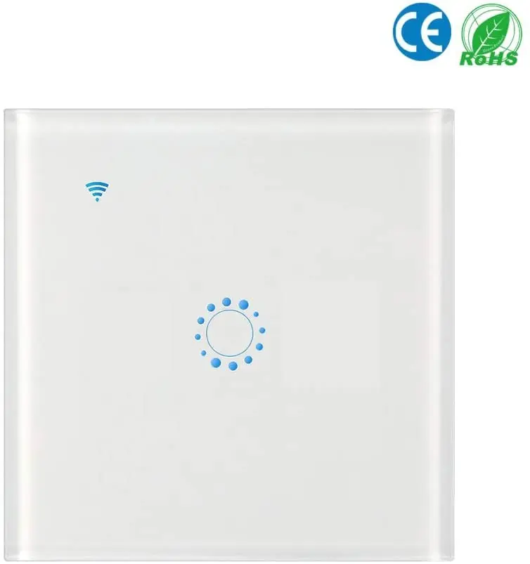 Стандарт ЕС смарт переключатель ewelink 1 банда Путь домой беспроводной WiFi настенный