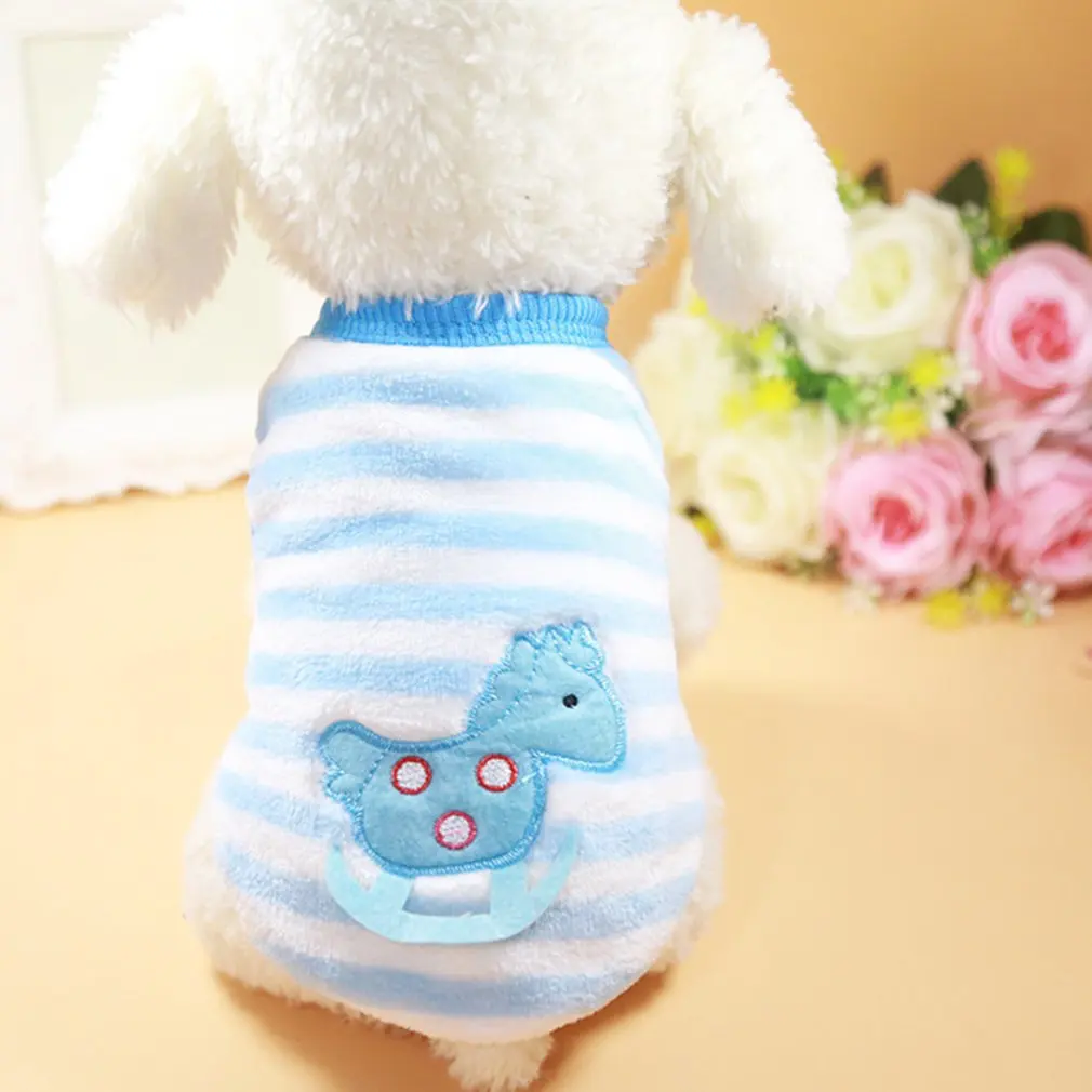 Hoopet зимний фланелевый теплый модный милый рисунок кота собаки щенка Костюмы
