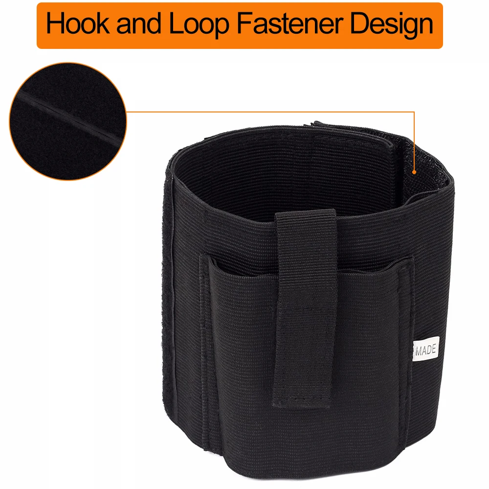 Скрытого ношения Универсальный пистолет лодыжки кобура правой левой ноге ремень