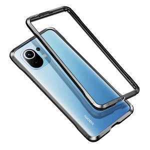 bumper case for xiaomi mi 11 1010pro10ultra mi9 aluminum metal frame slim cover phone case for redmi k30 pro metal bumper free global shipping