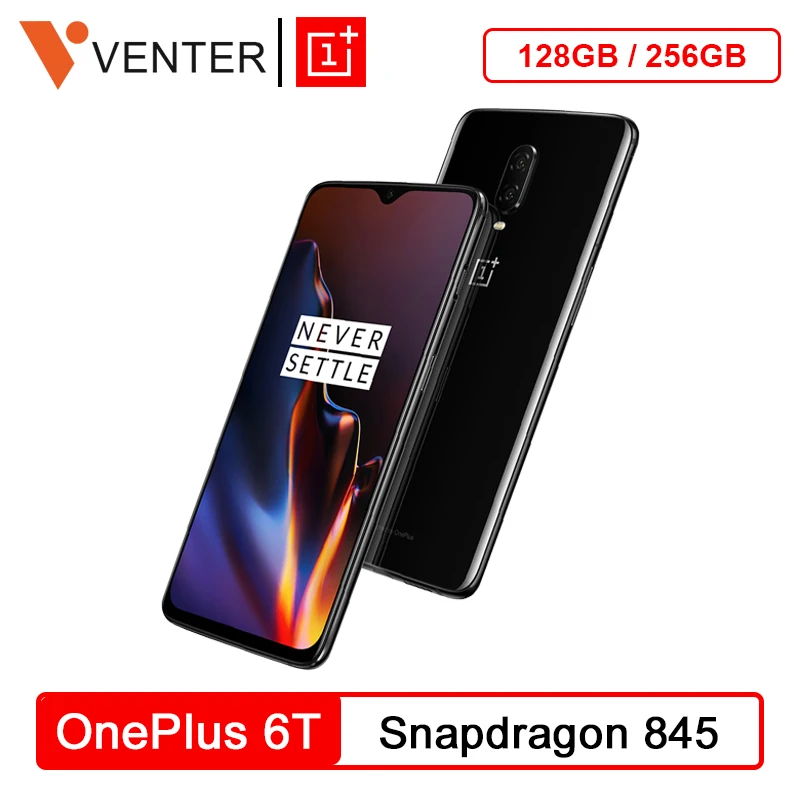 Глобальный rom Oneplus 6 T 6 T 8 GB 128 GB Snapdragon 845 In дисплей отпечатков пальцев ID 6,4" 19,5: 9 полный экран 20MP OxygenOS смартфон