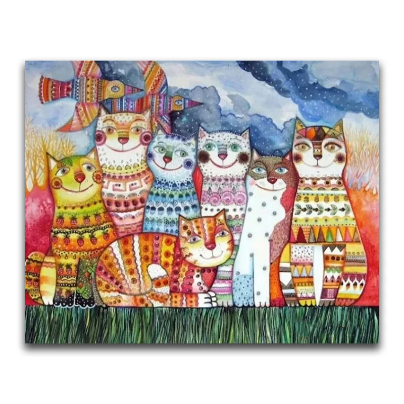 Полноразмерная алмазная живопись вышивка крестиком животное птица 5D сделай сам