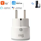Умная розетка NEO Coolcam, Wi-Fi, Tuya, поддержка Alexa, Google Home, мини-розетка с функцией синхронизации