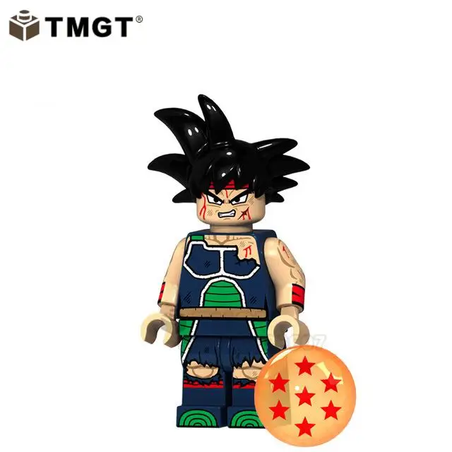 Одна распродажа Dragon Ball Z Сон Гоку гогета плавки ланч-маи Android 17 строительные блоки игрушки для детей - Цвет: XP069-Goku