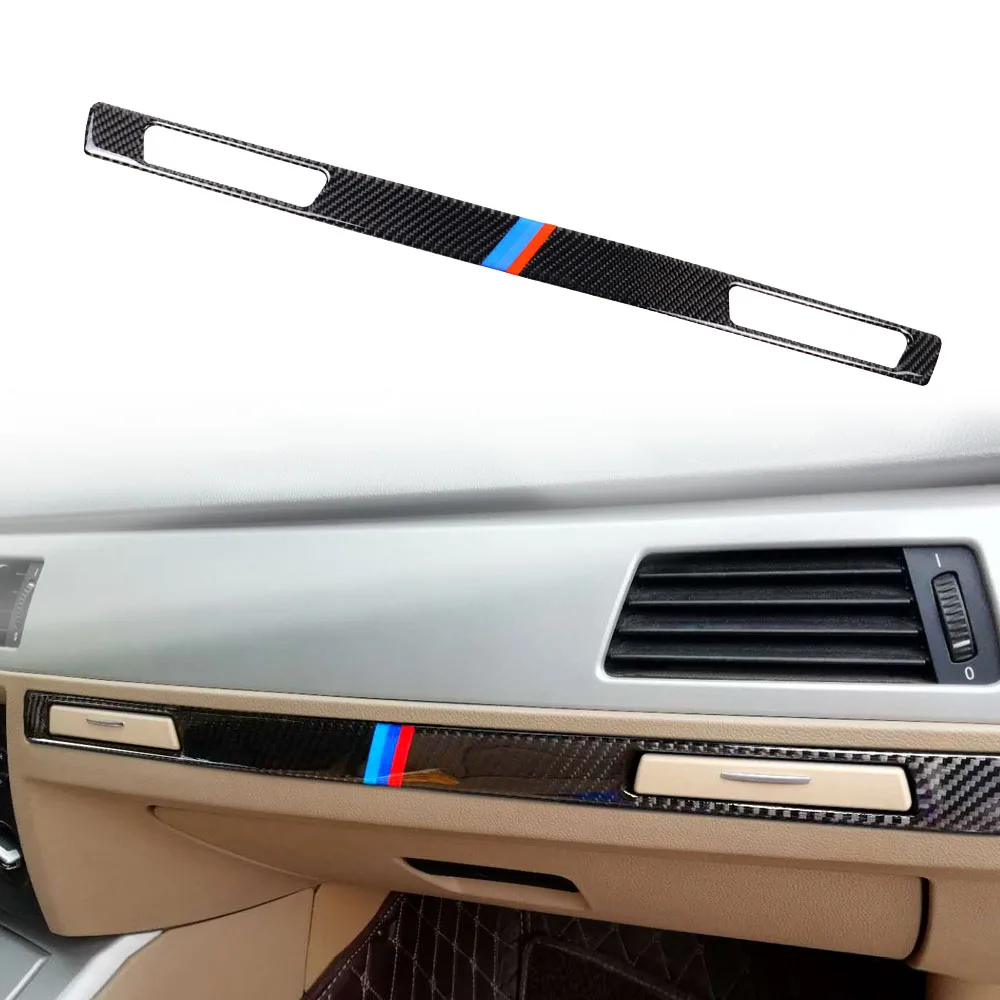 Стайлинг автомобиля интерьер углеродное волокно наклейка Copilot держатель стакана