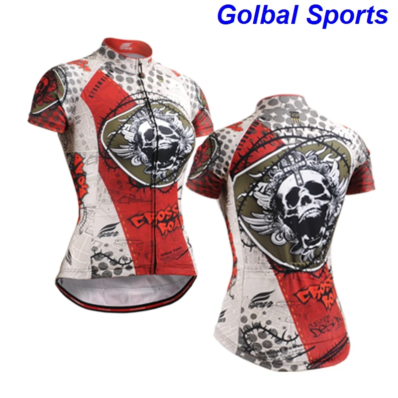 Women Cycling Jersey Breathable Bike Clothing Quick-Dry Bicycle Sportwear Ropa Ciclismo Shirt Top Gear Flowers | Спорт и развлечения