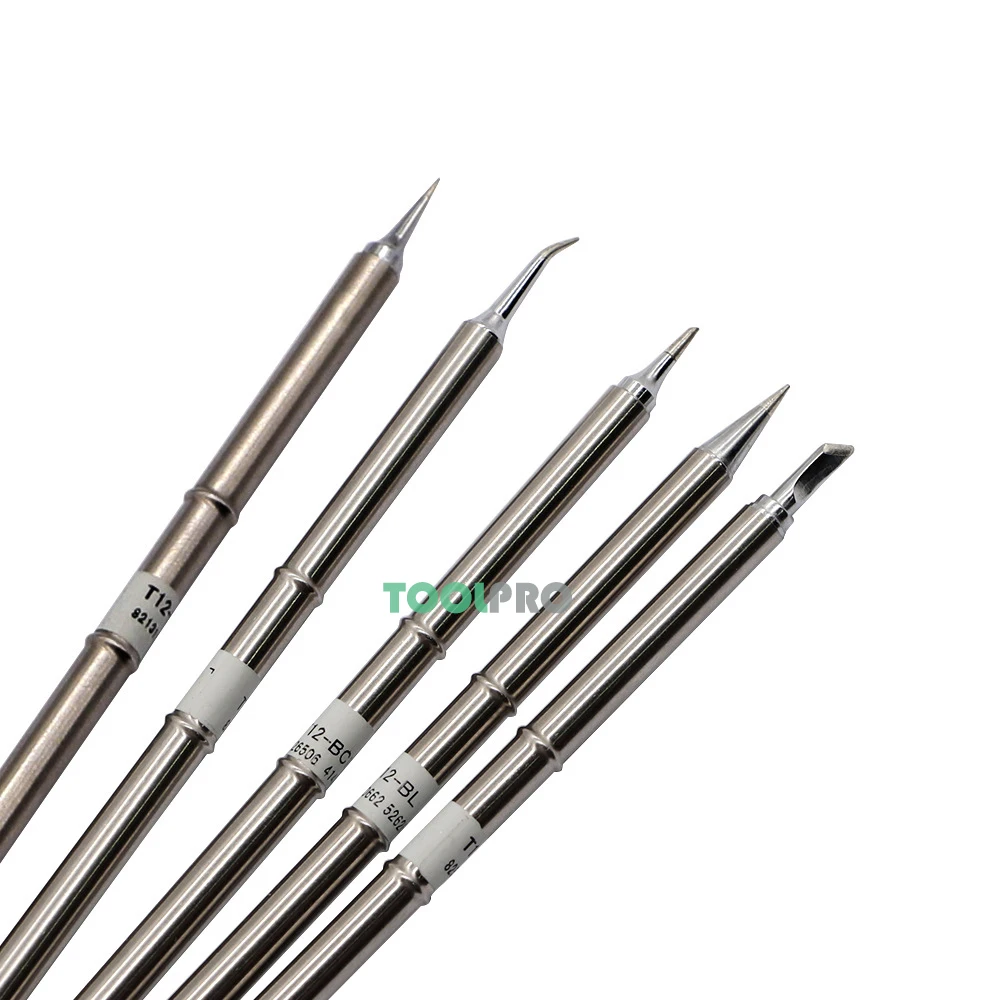 Soldering Iron Tips T12-BC1 T12-BC2 T12-BC3 T12-B2Z T12-BZ BC1Z BC2Z  BC3Z T12-BL Iron Tip For FX951 Soldering Tip/Stinger/Sting