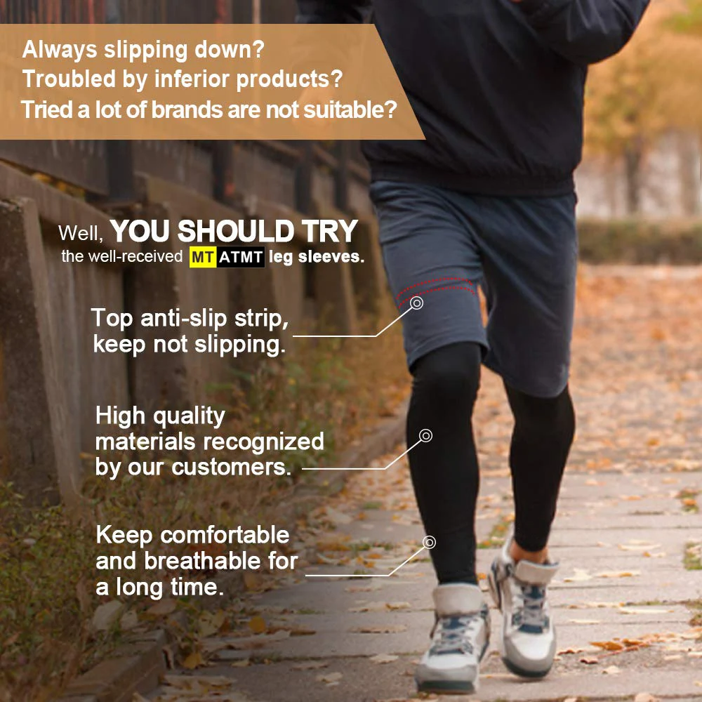 Компрессионные длинные рукава MTATMT для мужчин и женщин Спортивные бега