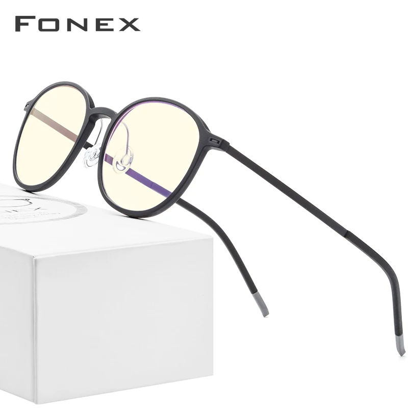 FONEX TR90, анти-синий светильник, очки для мужчин, очки, анти-синий, для игр, компьютера, очки для женщин, AB02