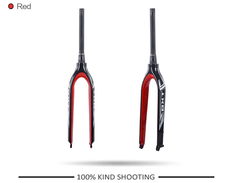 MTB углеродная вилка 29er BXT для горного велосипеда DH Велосипедная вилка Bicicletas жесткая передняя вилка для горного велосипеда коническая Велосипедная вилка 9 мм