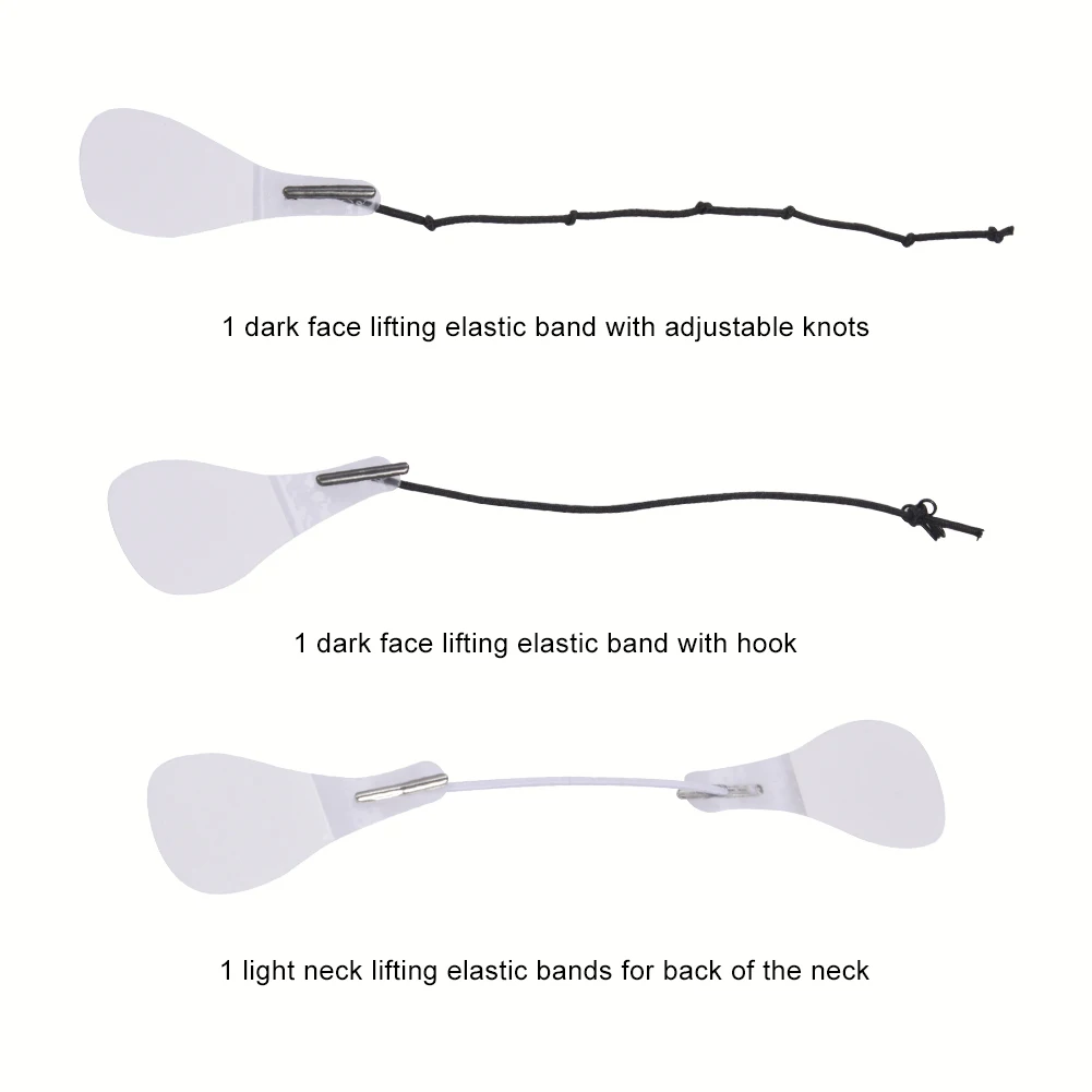 40 шт./компл. невидимые тонкие наклейки для лица V образной формы линия морщины