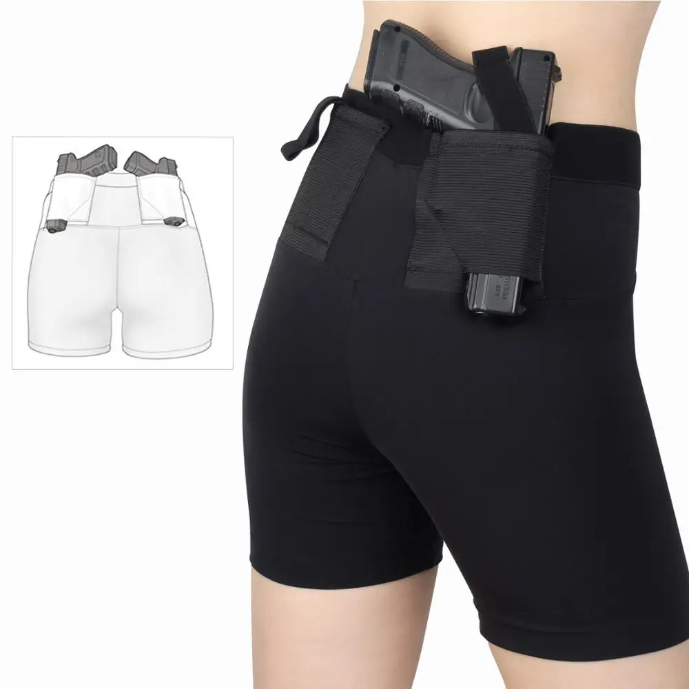

Hunting Holster Polyester Gun Concealed Short Leggings for Glock Universal Pistol
