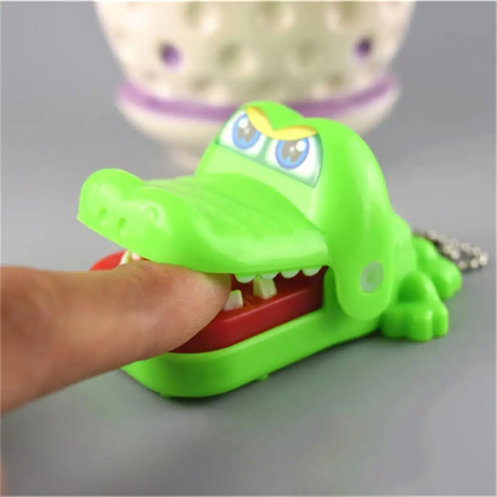 Игрушка кусающий руки игрушка крокодила прикосновение модель брелок игрушки для