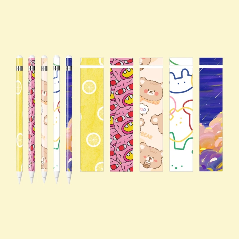 Милые Стикеры для карандашей Apple устойчивые к царапинам ультратонкие серия