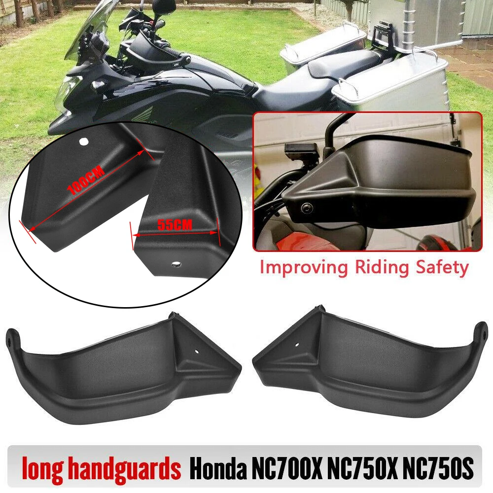 

For Honda NC700X NC750X NC750S 2012-2023 2021 2020 2019 Motorcycle Handguards Hand Shield Protector Hand Guard Protector Black