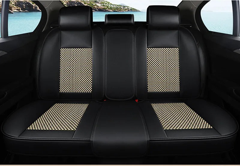 

High quality! Full set car seats covers for Hyundai Santa fe 5 seats 2018-2009 durable breathable seat covers for Santafe 2015