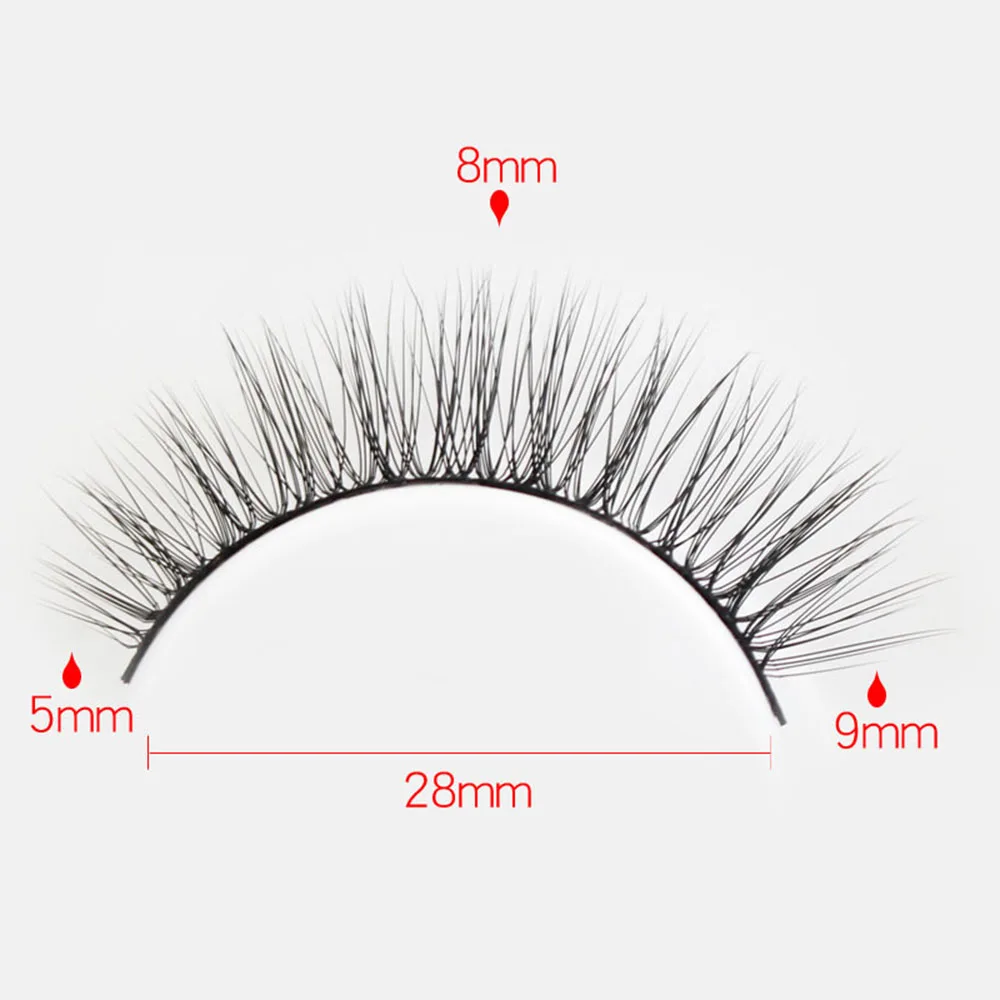 

5 Pairs/set 3d Natural Realistic False Eyelashes Curling Matte False Eyelashes Professional Makeup False Eyelashes
