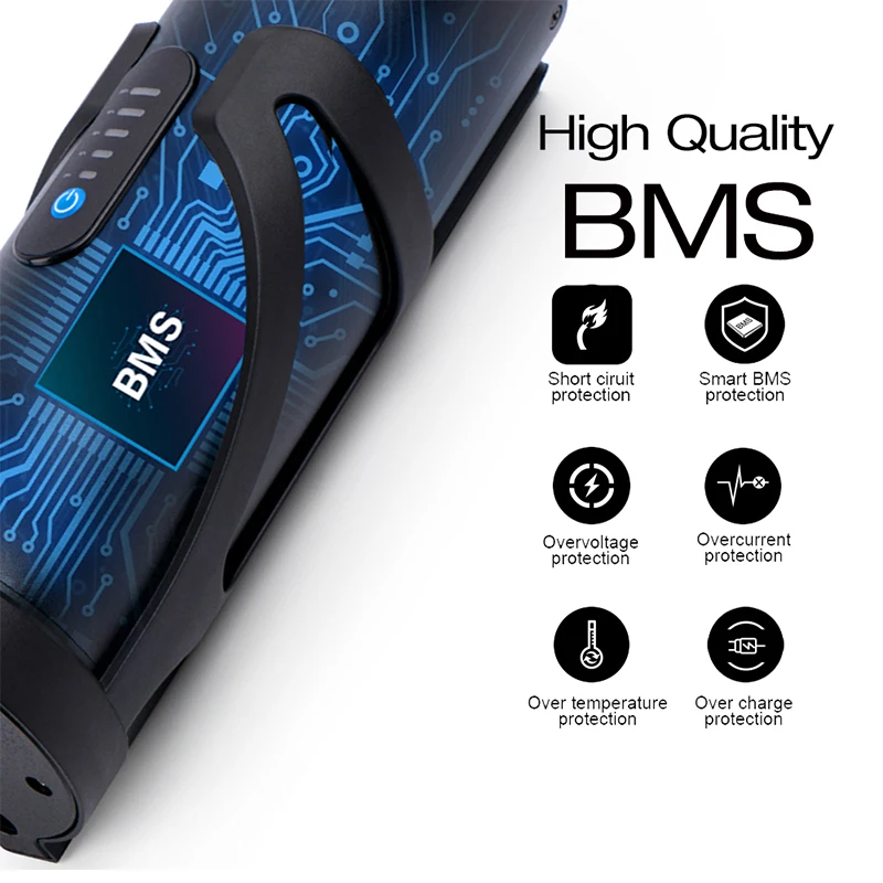 Аккумулятор для электрического велосипеда 36 В 18650 Ач 500 Samsung Sanyo Ebike батарея 48 в