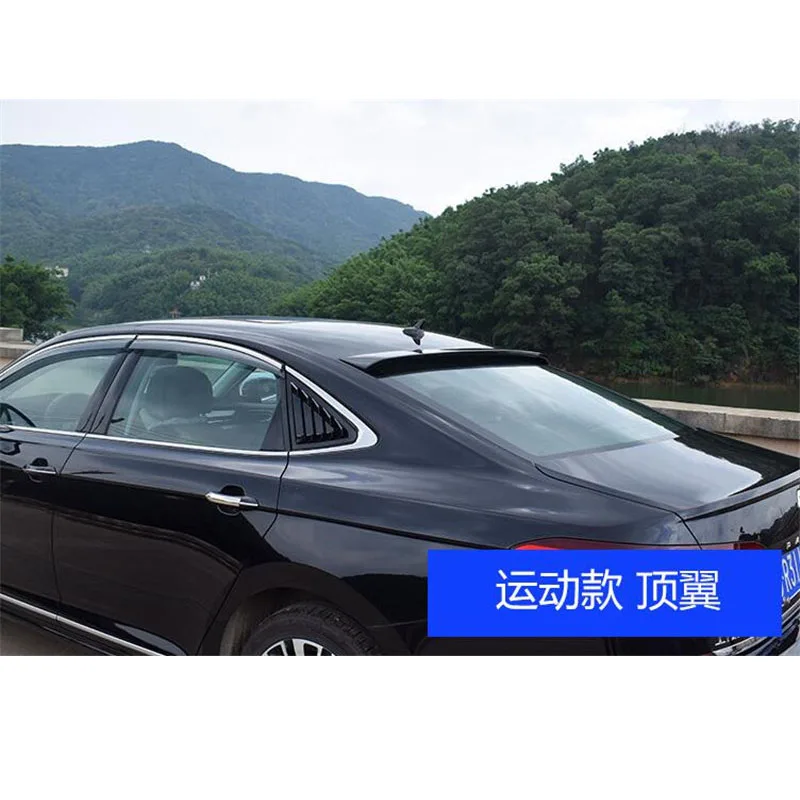 Для спойлер нового VW Passat 2019 2020 2021 ABS Материал окна автомобиля задней крышки черный
