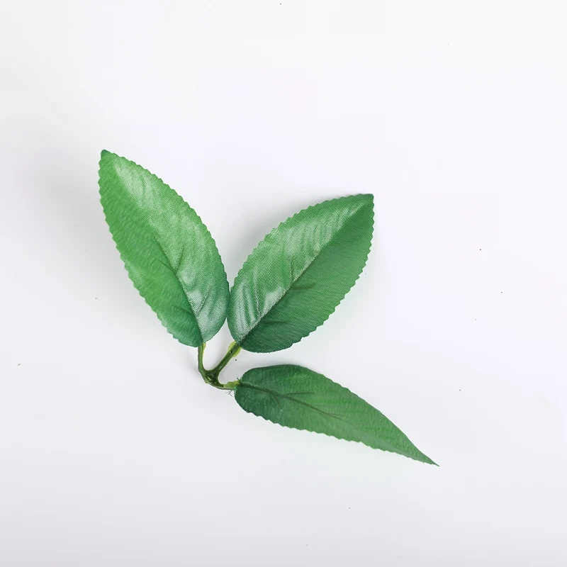 

Искусственные листья роз из шелка, набор из 10 штук