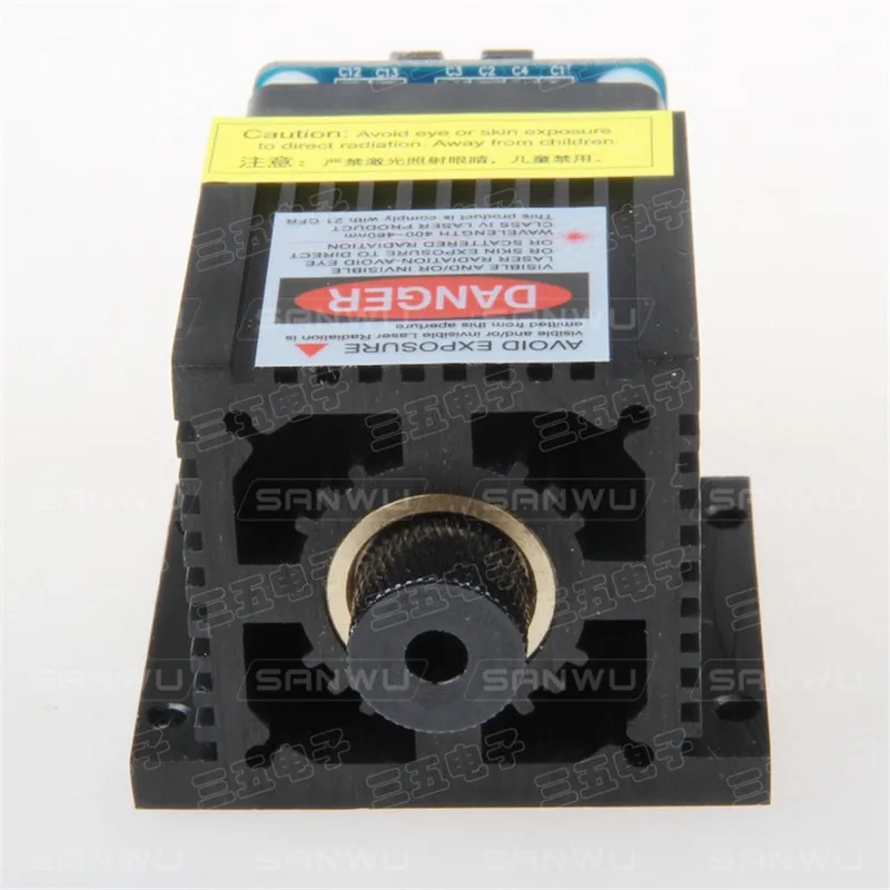 Модуль лазерного гравировального станка 5 Вт реальная мощность на выходе 12 В TTL PWM