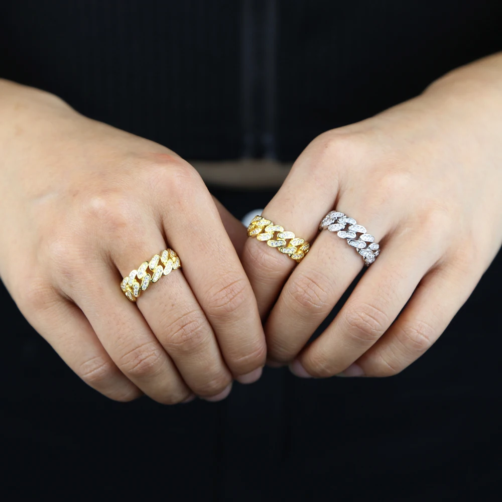 Мужские и женские кольца золотого серебряного цвета шикарное кольцо в стиле хип