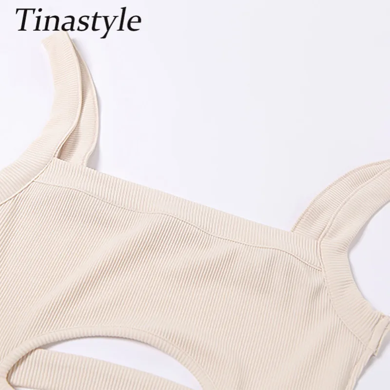 

Tinastyle New Autumn Dress Women Two Piece Set Solid Long Sleeve Cropped Tshirt And Bodycon Mini Dress Outfits Casual Vestidos
