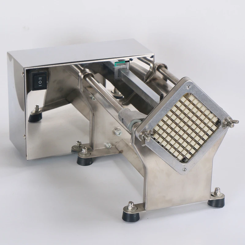 

JG01 Commercial 60W Low Power Electric Stainless Steel French Fries Machine Potato Slicing Machine Onion Cutting Cucumber Radish