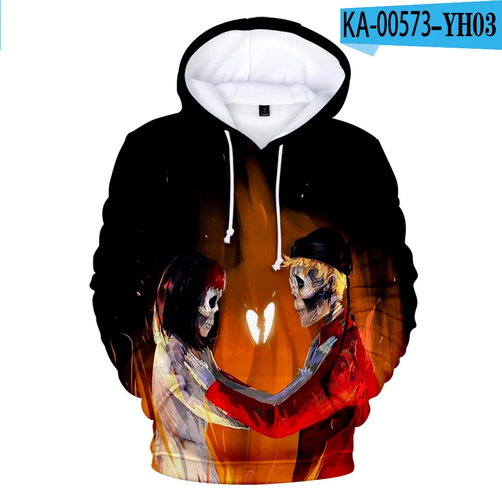 Толстовка с 3D-принтом Джоша А и Джейка Хилл свитшот Повседневная Уличная рубашка