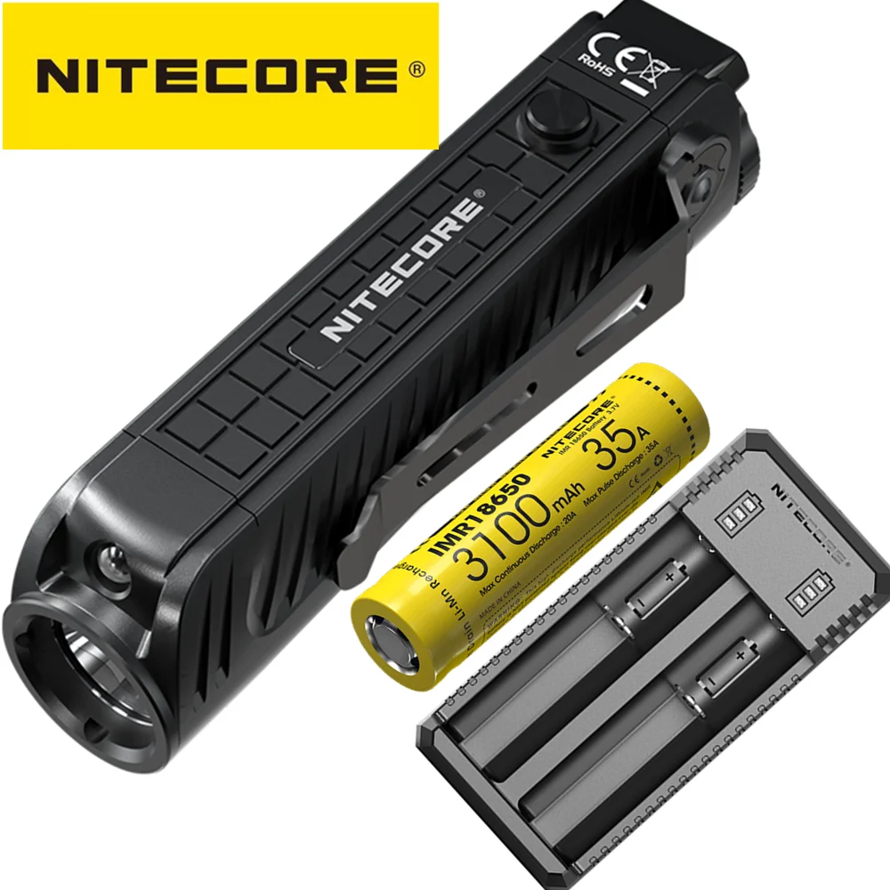 

Original NITECORE P18 Flashlight 1800 Lumens CREE XHP35 HD LED White Red light Gear Law Enforcement Search Outdoor Camping Torch