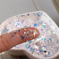 10gbag mixed with crystal sequins pet paillettes 3d nail art ornament sequin diy wedding sewing craft lentejuelas accessories