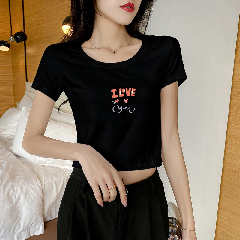 

2020 Summer Fashion T Shirt dark gray Women Woman Tshirt