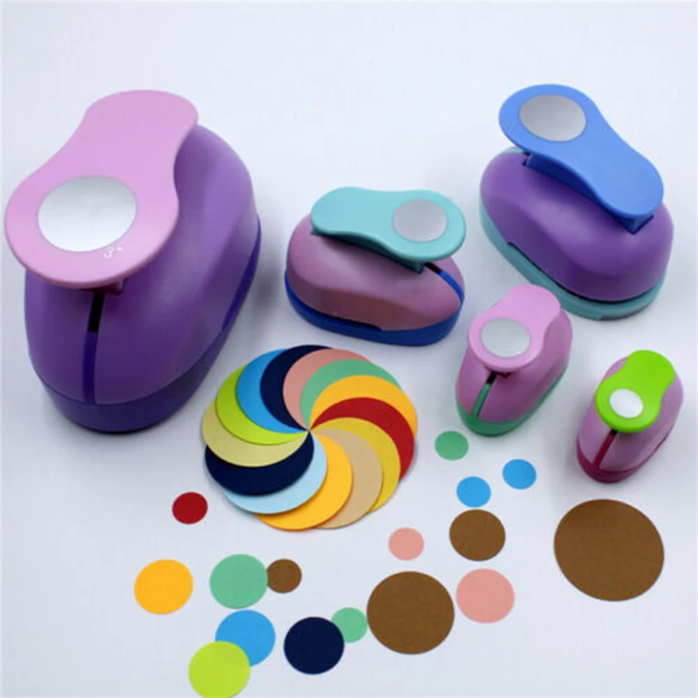 

Round 9-25mm DIY Embossing Punches Sale Corner Scrapbooking Machine Paper Cutting Craft Hole Punch Rounder Cutter Circle Puncher
