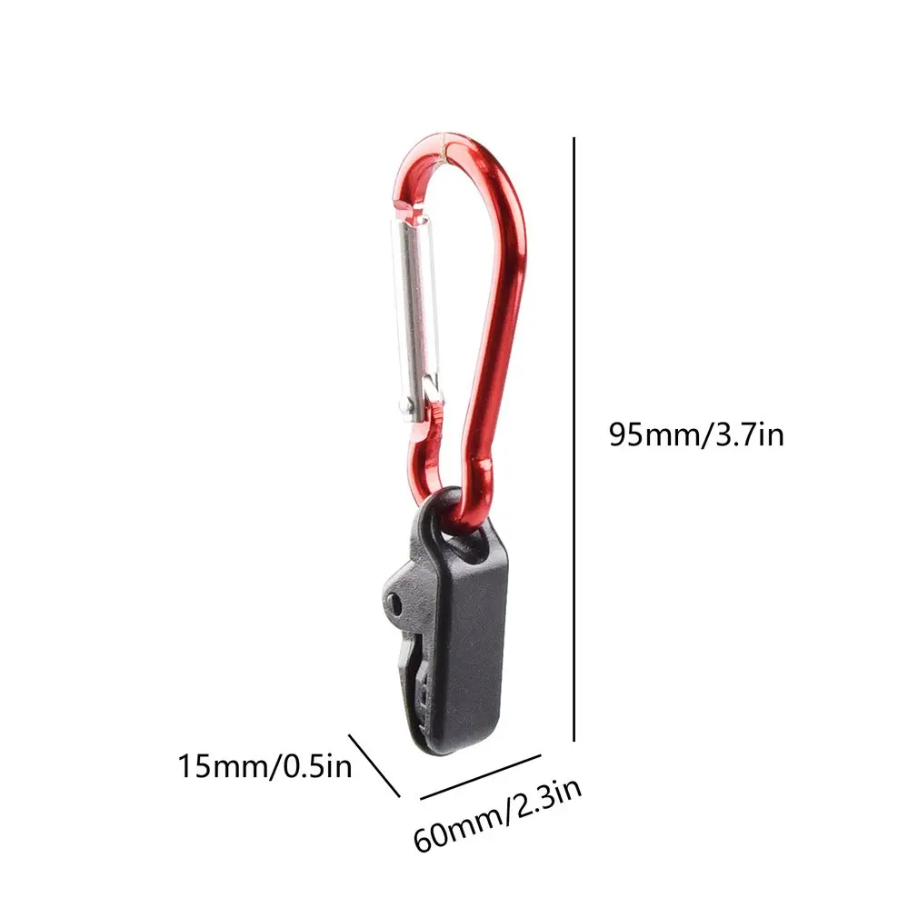 

Tarp Clips Heavy Duty Lock Grip Tarp Clamps Crocodile-shaped Tent Fasteners Clips Holder Pool Awning Cover Bungee Hook Clip