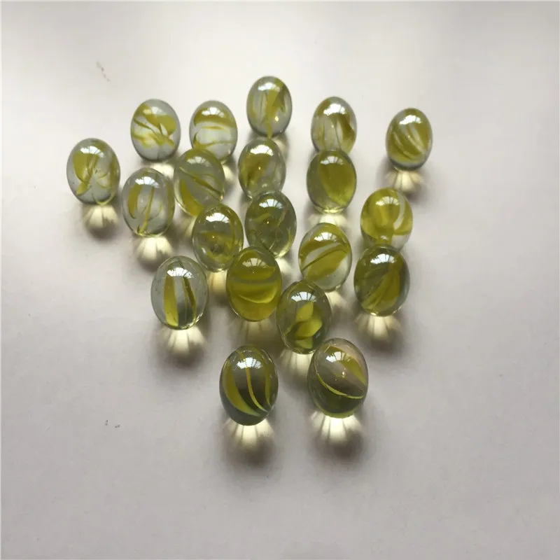 

10/20PCS 14mm Colorful Glass Marbles Kids Marble Run Game Marble Solitaire Toy Accs Vase Filler&Fish Tank Home Decor canicas