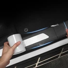 Наклейки на пороги и бамперы для Skoda Superb Octavia A5 Fabia Rapid Yeti Citroen C4 C5 C3 Grand Picasso