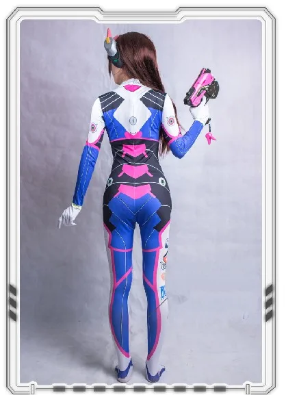 Полный комплект D.VA костюм пистолет гарнитура Броня 3D принт классический боди на