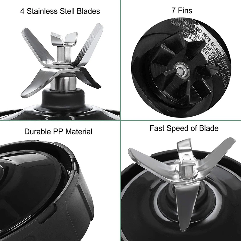 Запасные части для блендера ниндзя нижние 7 плавники экстрактор лезвия запасные