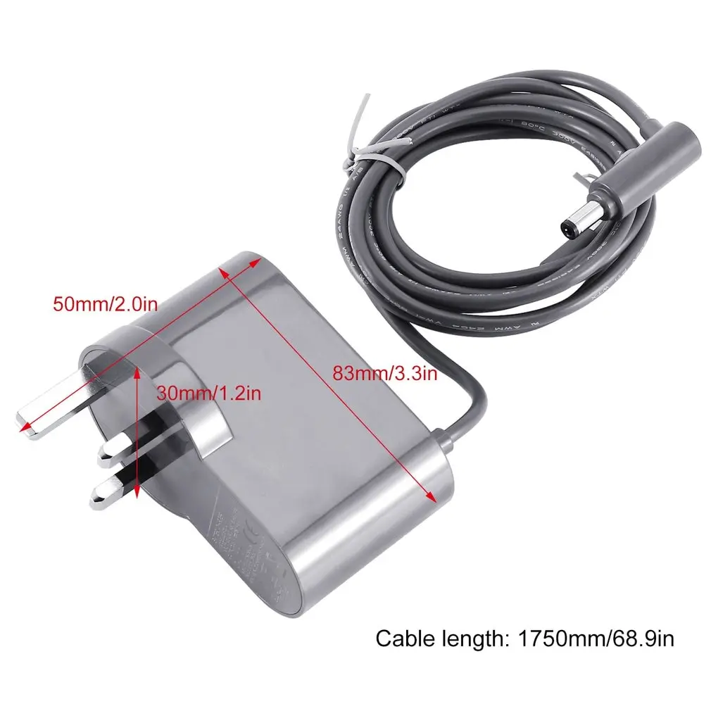 

Charger A/C Power Charger Adapter for V10 Vacuum Cleaner Accessories Drop Shipping