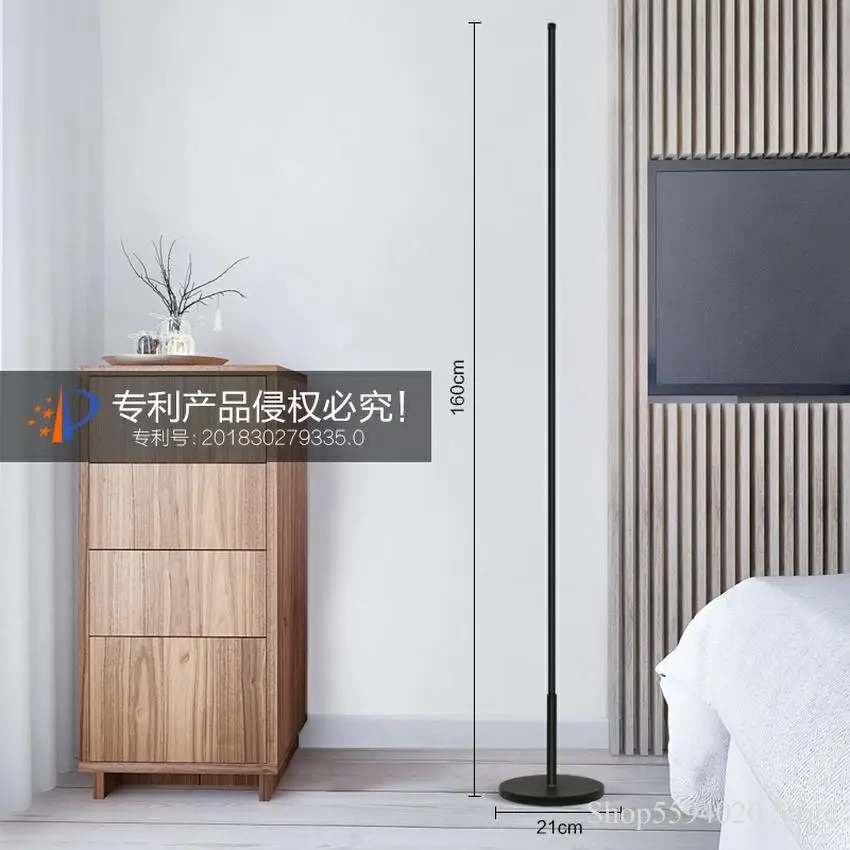 Простые минималистичные светодиодсветодиодный напольные лампы в скандинавском